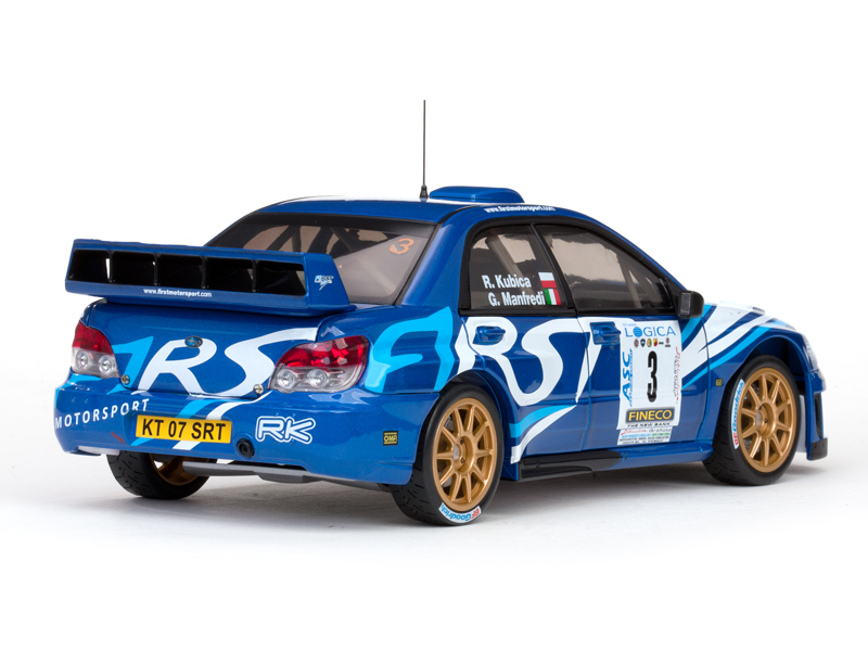 Subaru Impreza S12B WRC 07 Ronde Gomitolo Di Lana 2012 Kubica