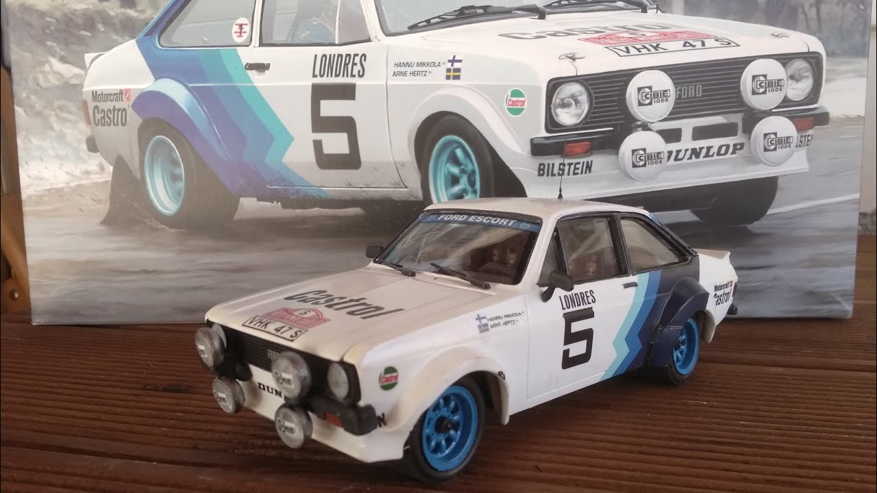 Ford Escort RS 1800 MKII Rallye Automobile Monte Carlo 1979 Mikkola