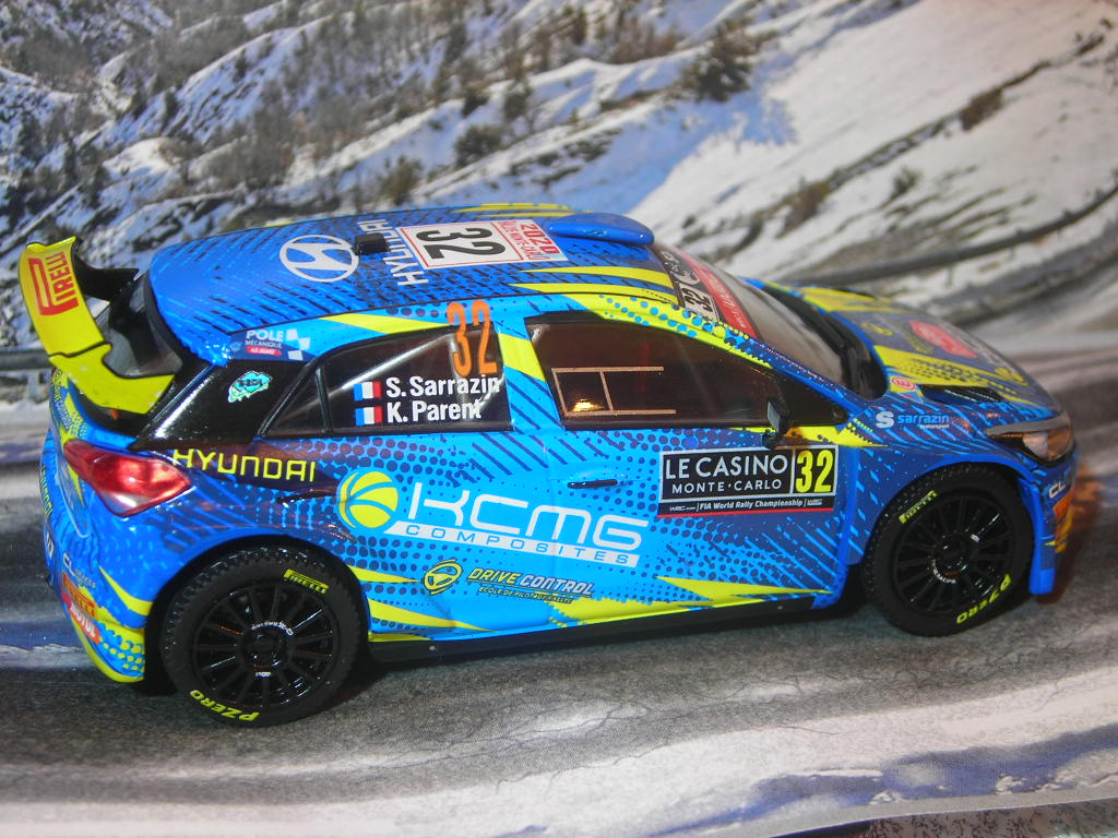 Hyundai I R Rallye Automobile Monte Carlo Sarrazin Parent