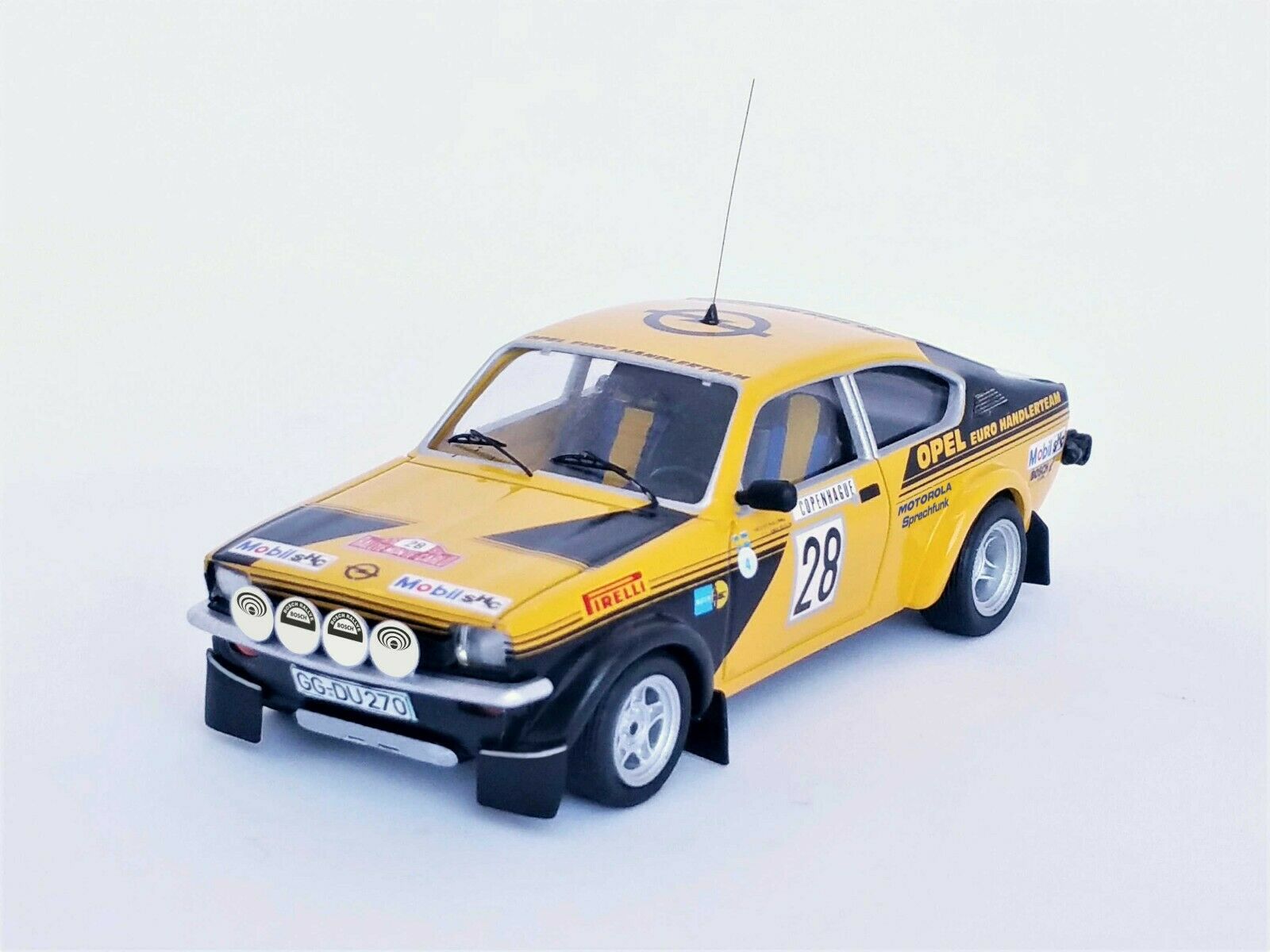 Opel Kadett Gt E Rallye Automobile Monte Carlo Kull Ng