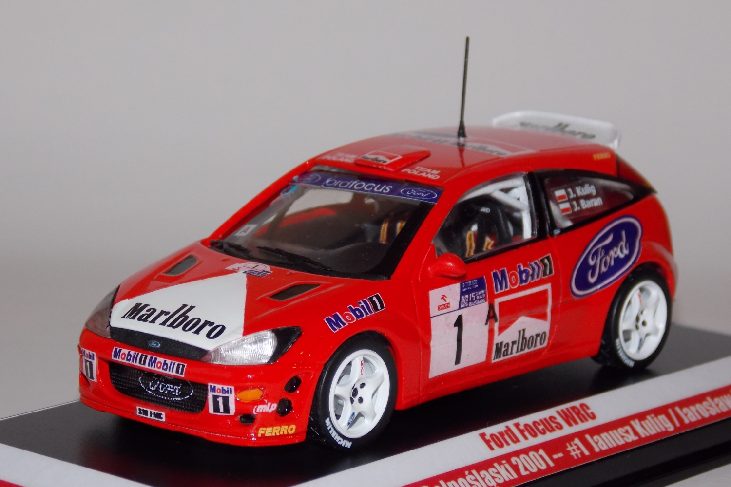 Ford Focus WRC 00 Zimowy Rajd Dolnośląski 2001 Kulig Baran