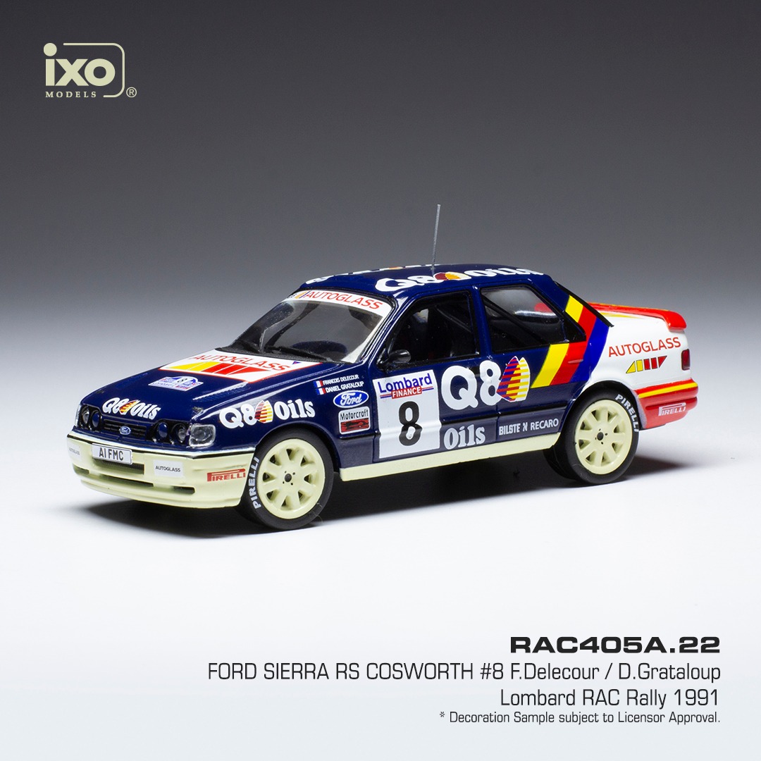 Ford Sierra RS Cosworth 4x4 Lombard RAC Rally 1991 Delecour