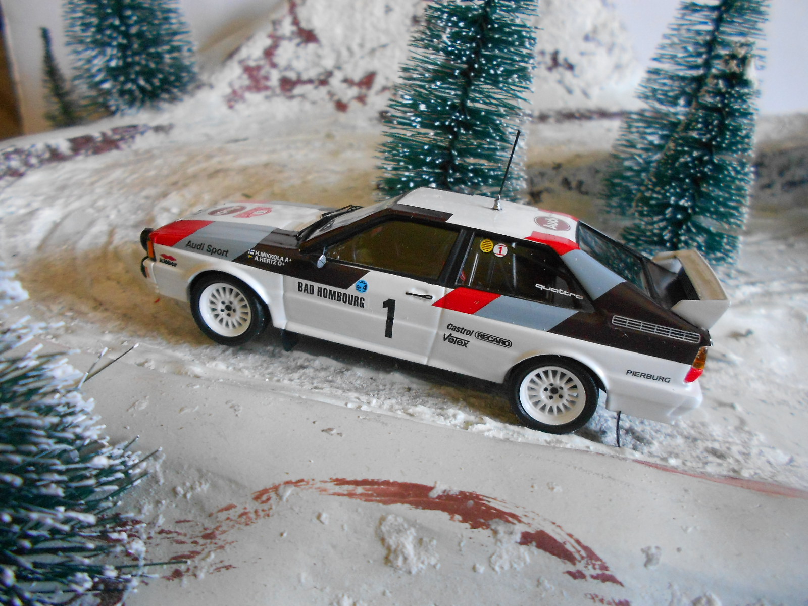 Audi Quattro Rallye Automobile Monte Carlo 1982 Mikkola Hertz