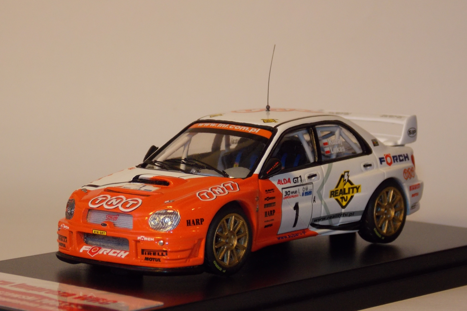 Subaru Impreza S7 WRC 01 Rajd Warszawski 2003 Kuzaj Lukas