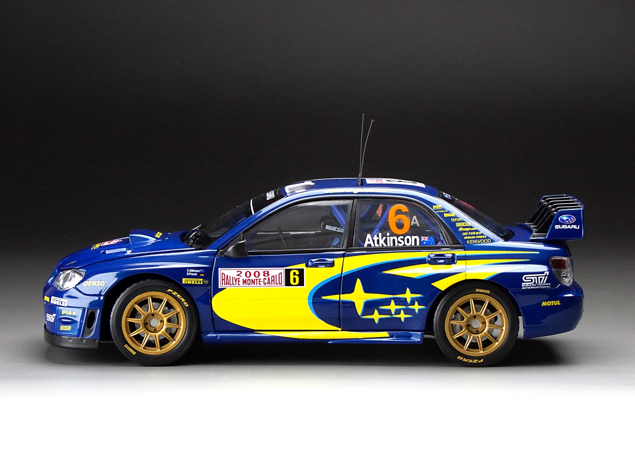 Subaru Impreza S B Wrc Rallye Automobile Monte Carlo