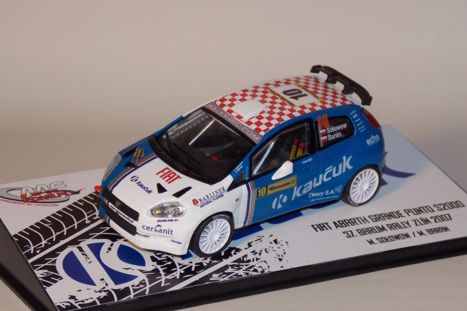 Fiat Abarth Grande Punto S Barum Rally Zl N So Owow Baran