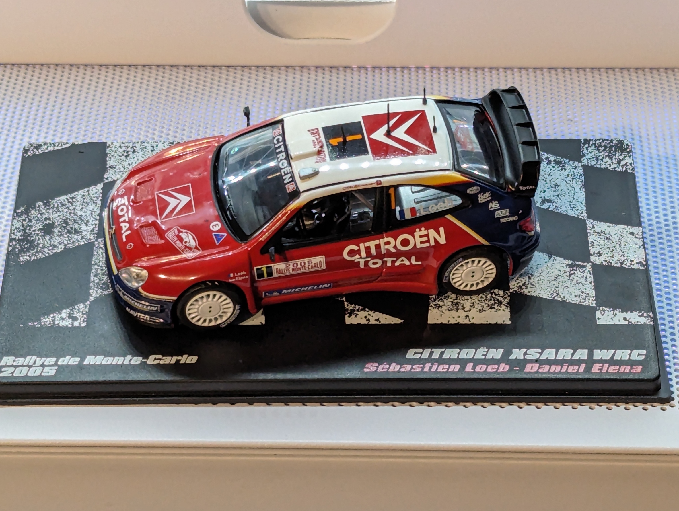 Citroën Xsara WRC Rallye Automobile Monte Carlo 2005 Loeb Elena