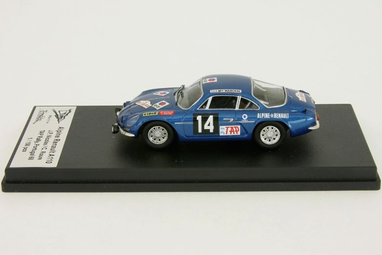 Alpine Renault A110 Rali Internacional TAP 1968 Nicolas Roure