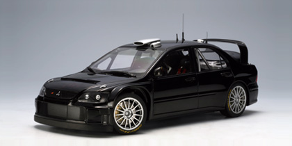 【NEW新作】AUTO art 1/18 三菱　LANCERⅥ WRC レーシングカー
