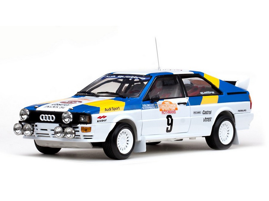 Audi Quattro - Rallye Sanremo 1982 - Blomqvist - Cederberg - Sun Star 4220