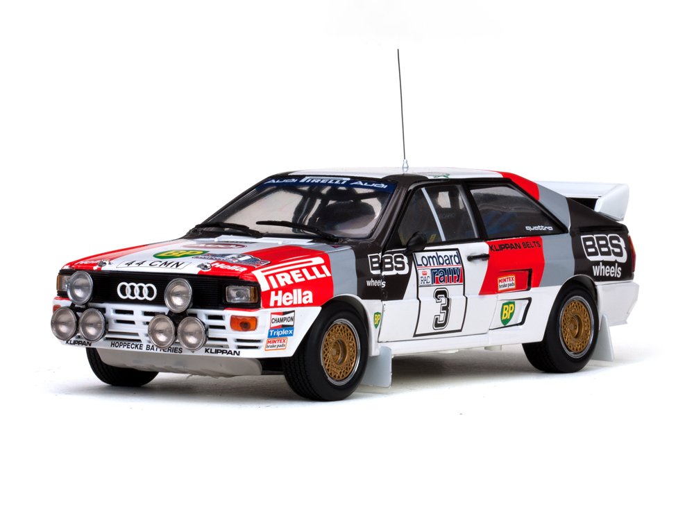 Audi Quattro A2 - Lombard Rac Rally 1983 - Blomqvist - Cederberg - Sun 