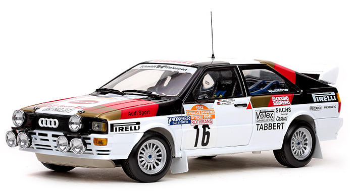 Audi Quattro - Rallye Sanremo 1982 - Demuth - Fischer - Sun Star 4196