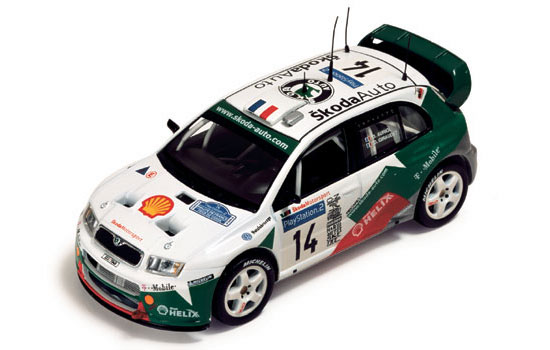 Škoda Fabia WRC - Tour de Corse - Rallye de France 2003 - Auriol - Giraudet  - IXO RAM135