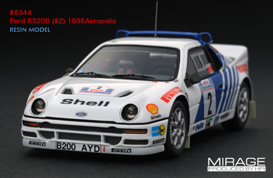 Ford RS200 - Bosch Acropolis Rally 1986 - Blomqvist - Berglund - HPI 8344