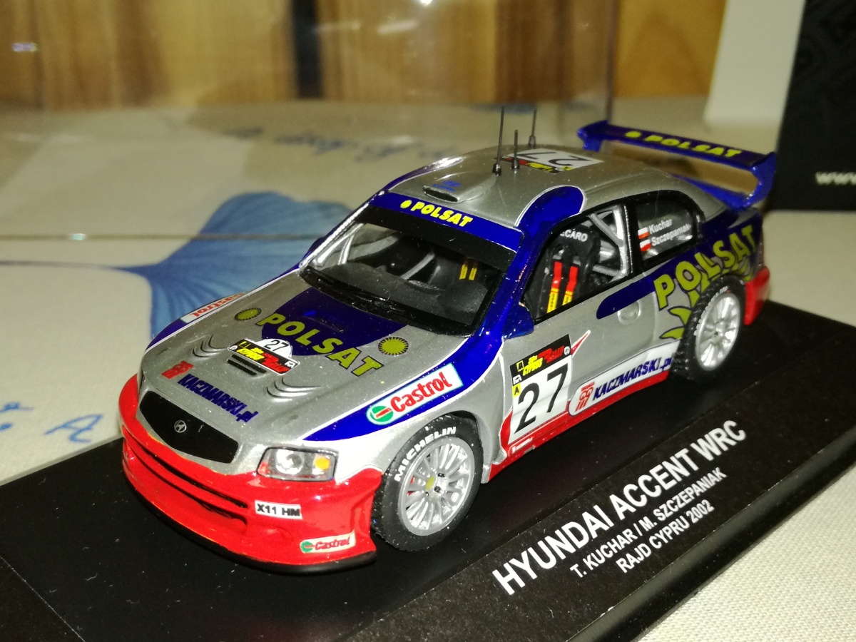 Hyundai accent wrc модель