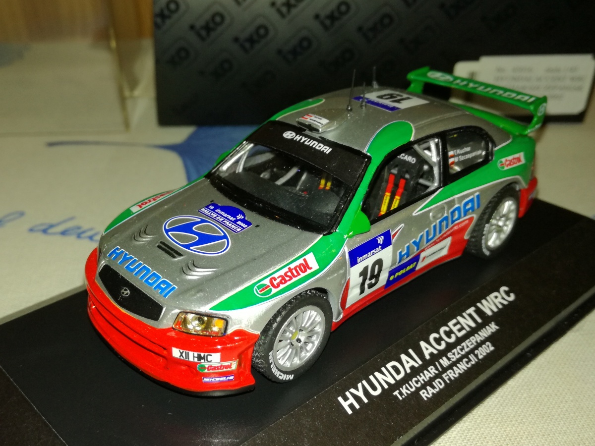 Hyundai accent wrc модель