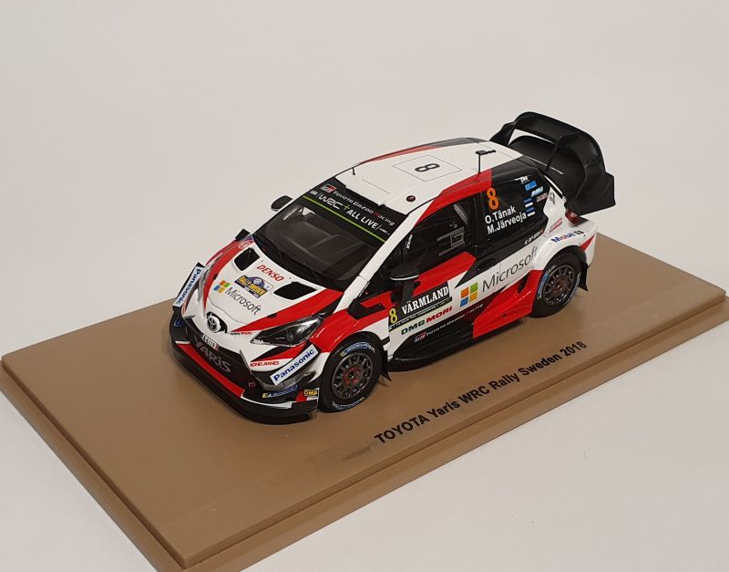 Toyota Yaris WRC - Rally Sweden 2018 - Tänak - Järveoja