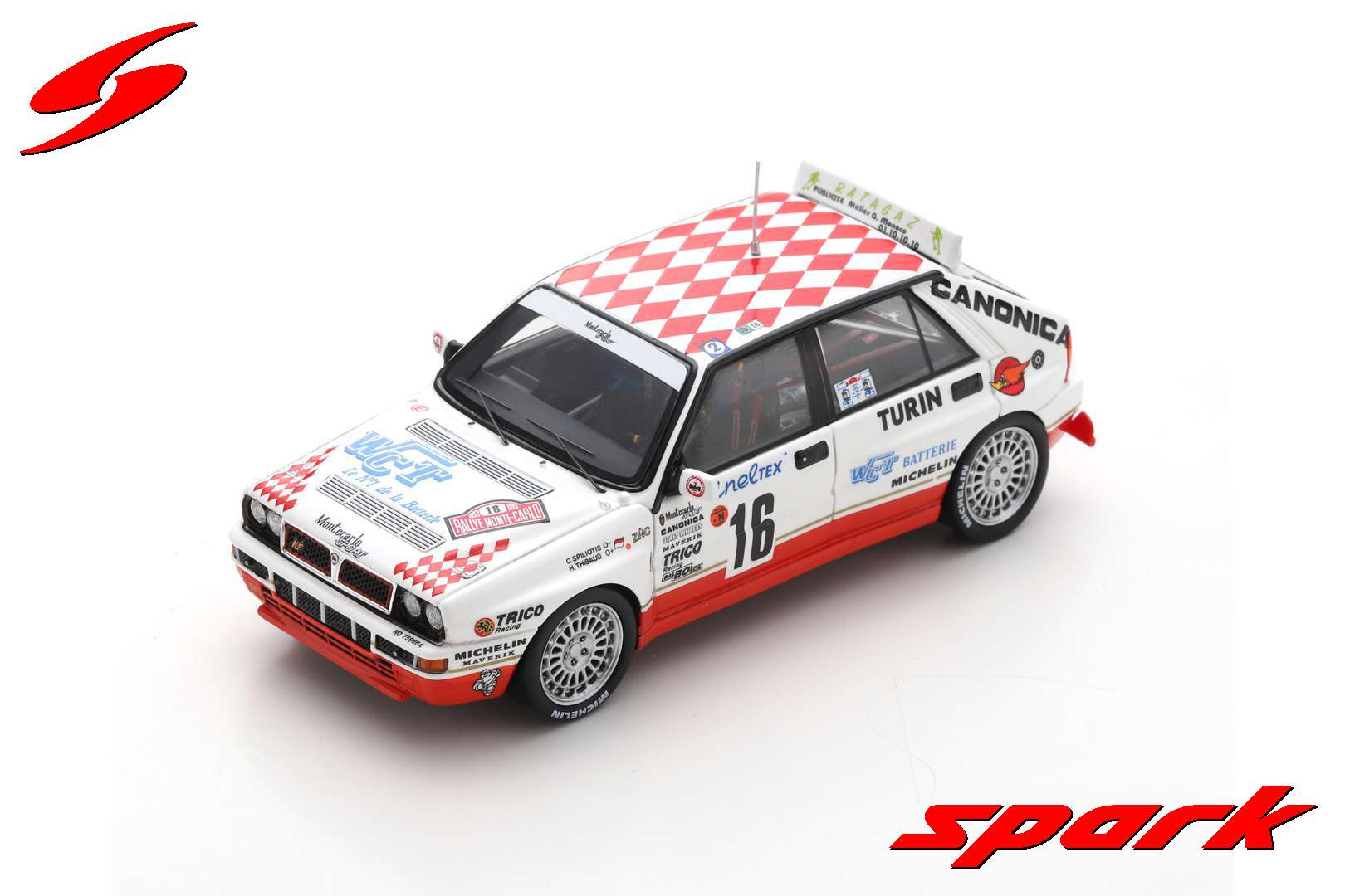 Lancia Delta HF Integrale Rallye Automobile Monte Carlo 1993