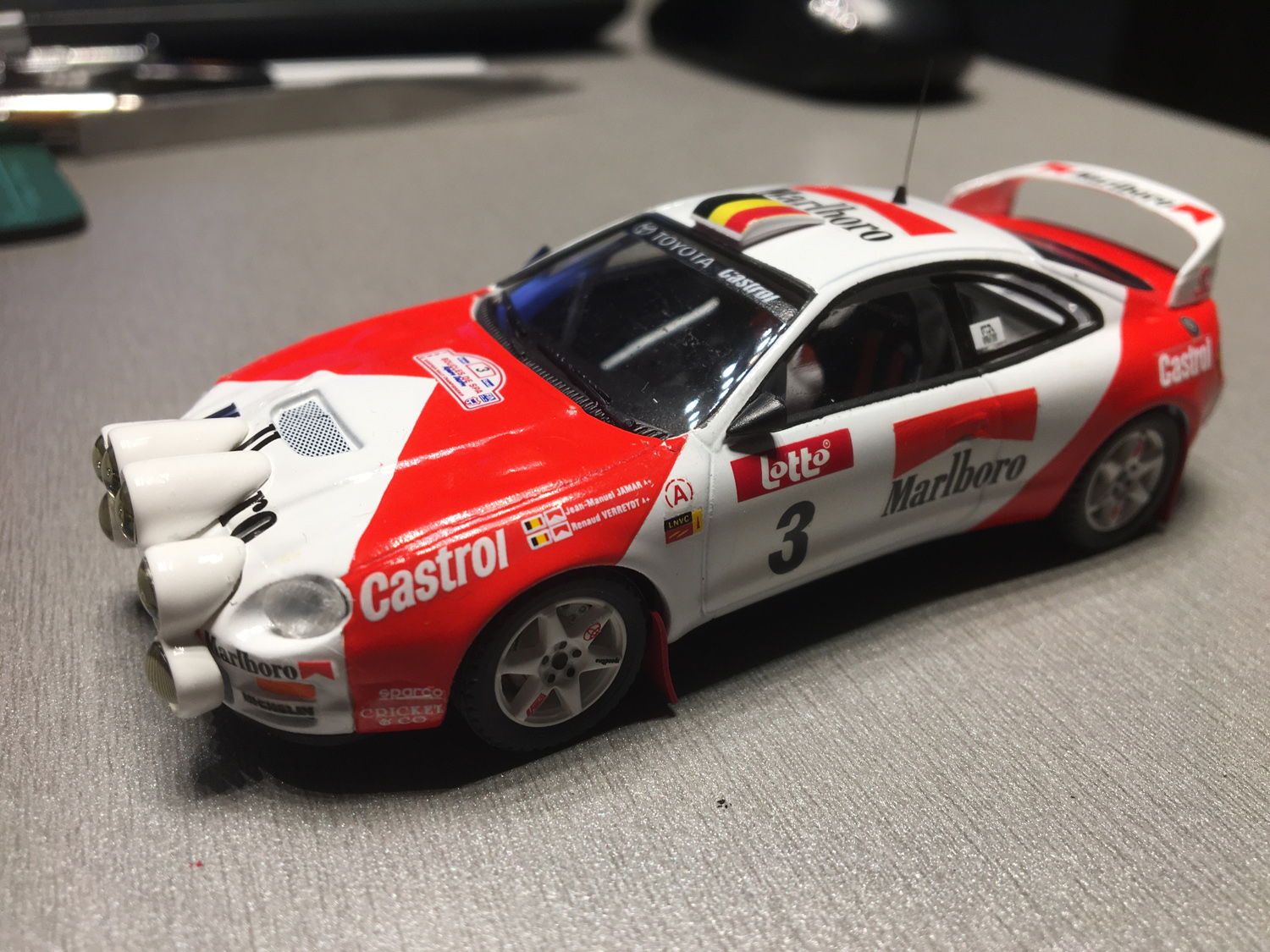 Toyota Celica GT-Four - Boucles de Spa Alphonse Delettre 1996 