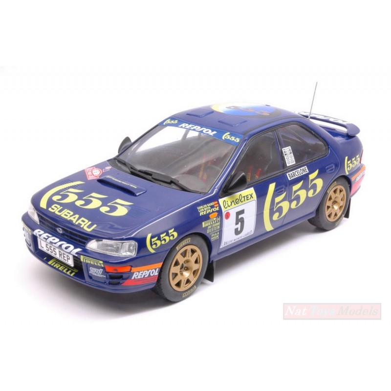 Subaru Impreza 555 - Rallye Automobile Monte-Carlo 1995 - Sainz