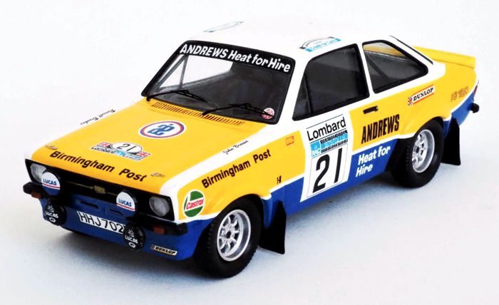 Ford Escort RS 1800 MKII - Lombard RAC Rally 1975 - Brookes - Brown ...