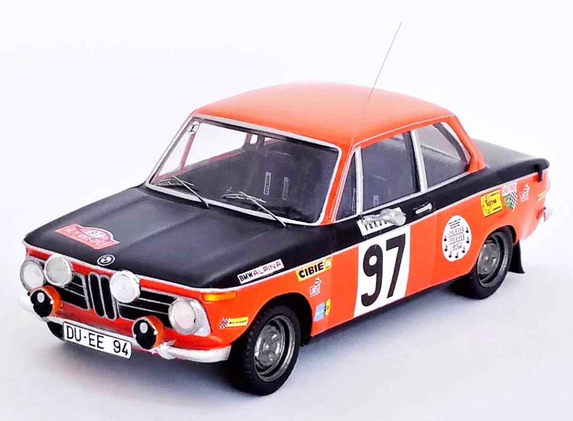 BMW 2002 Ti - Rallye Automobile Monte-Carlo 1970 - Warmbold 