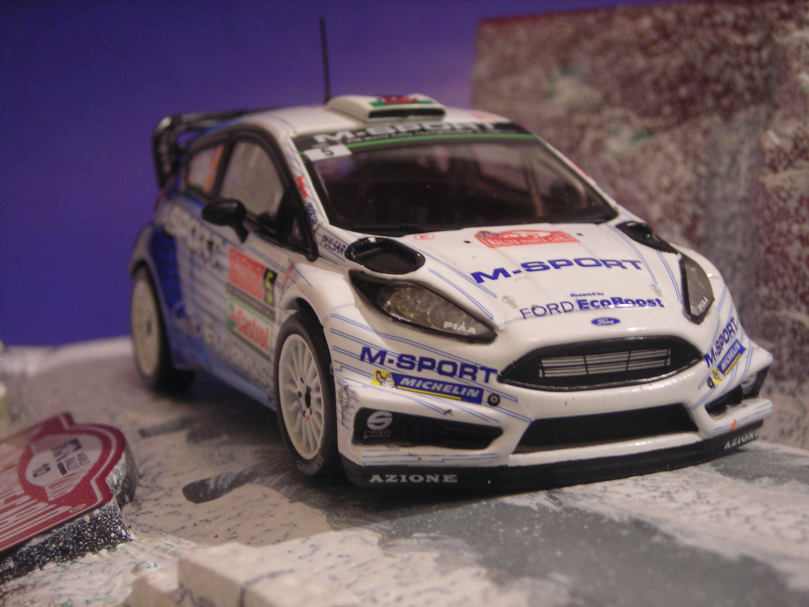 Ford Fiesta Rs Wrc Rallye Automobile Monte Carlo Evans