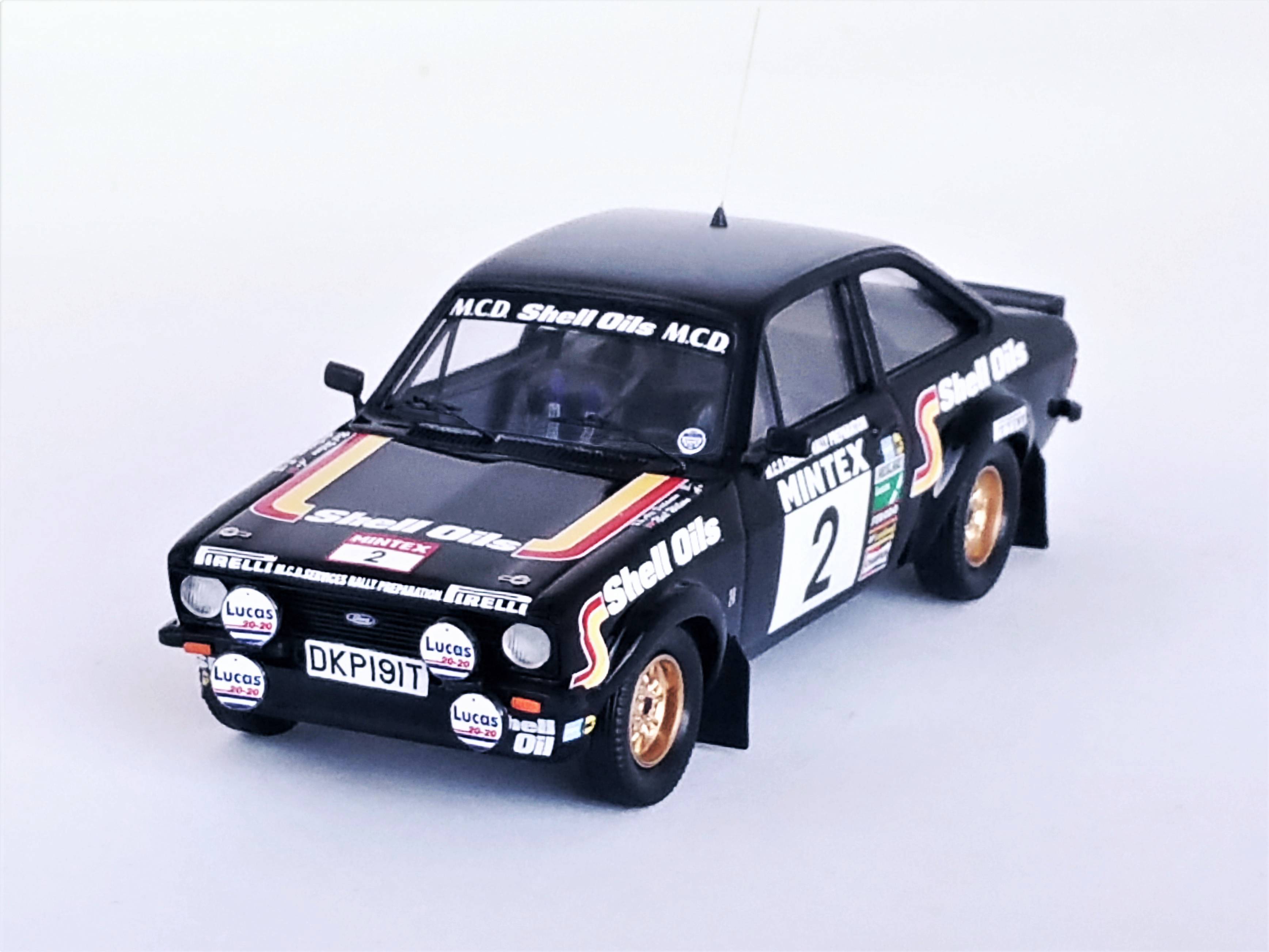 Ford Escort Rs Mkii Mintex International Rally Vatanen