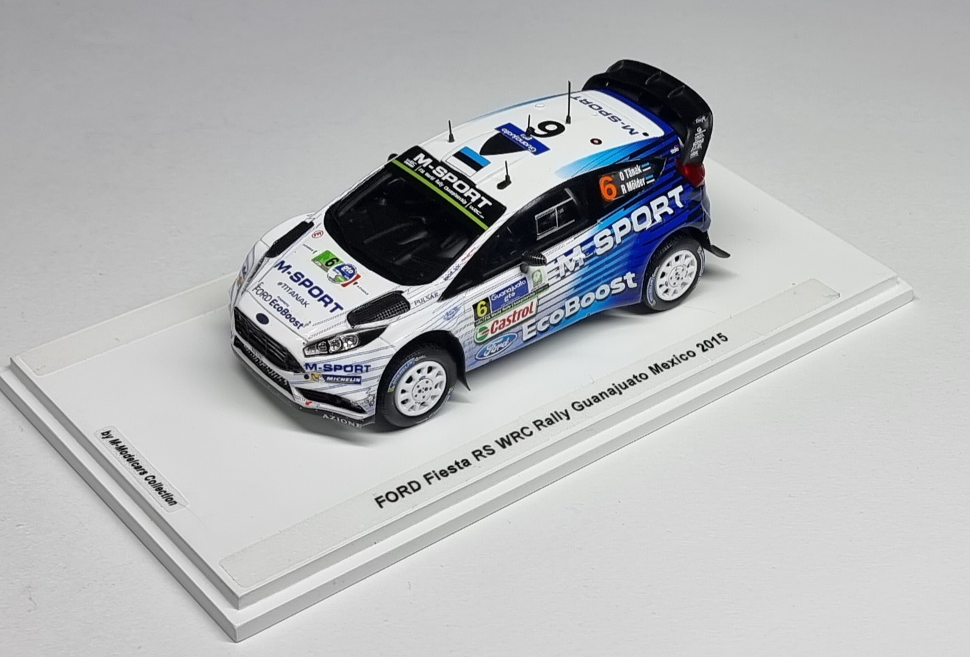 Ford Fiesta Rs Wrc Rally Guanajuato Mexico T Nak M Lder By M Modelcars Collection