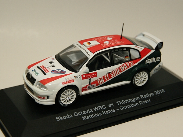 Škoda Octavia WRC Evo2 - S-DMV Thüringen Rallye 2010 - Kahle - Doerr - IXO