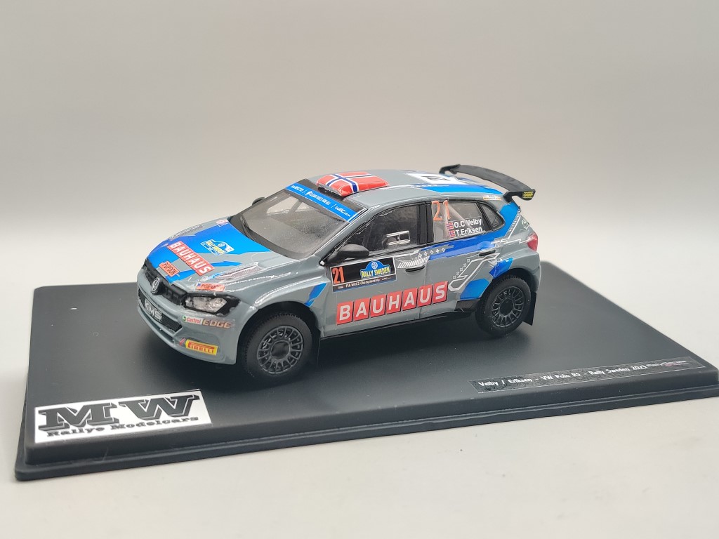 Volkswagen Polo GTI R5 - Rally Sweden 2023 - Veiby - Eriksen - by Weissi97