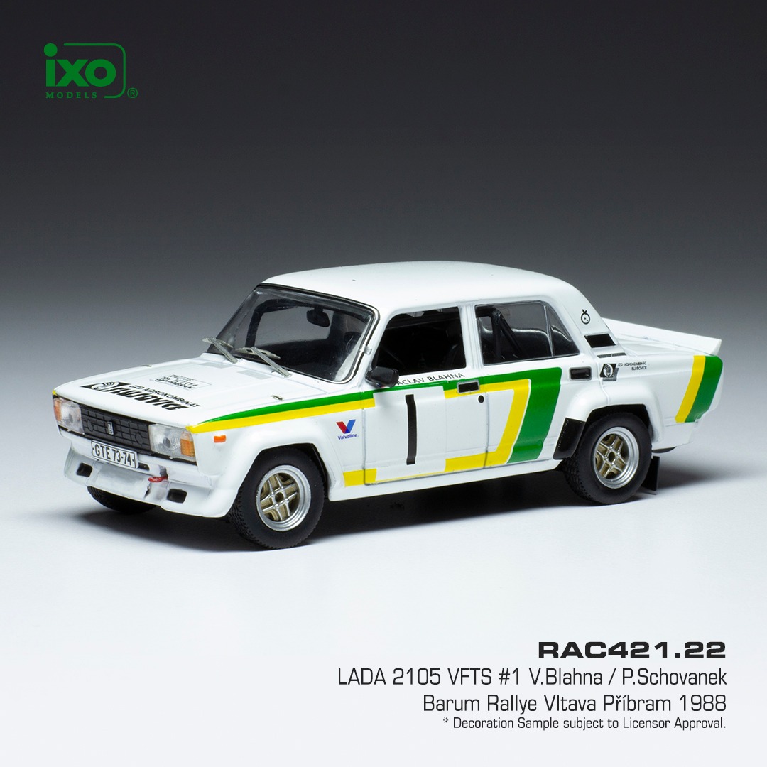 Lada VAZ 2105 VFTS - Rallye Vltava Příbram 1988 - Blahna