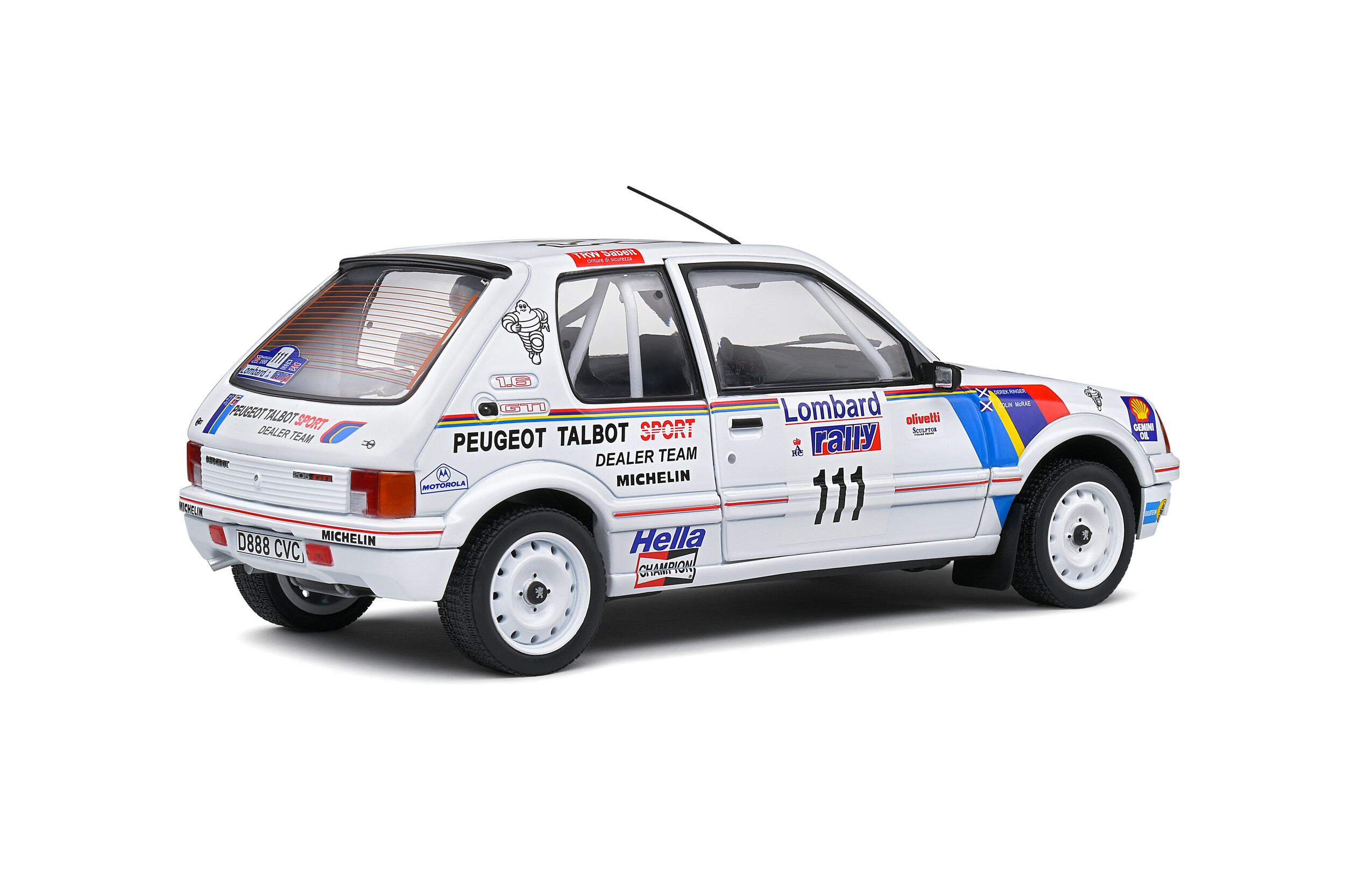 Peugeot Gti Lombard Rac Rally Mcrae Ringer Solido