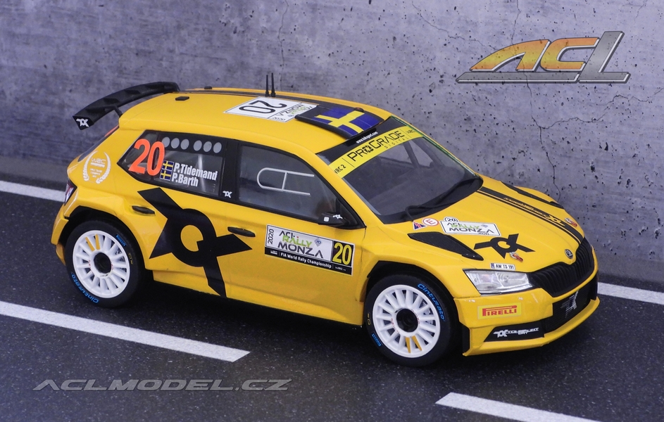 Koda Fabia Rally Evo Aci Rally Monza Tidemand Barth Acl Acl