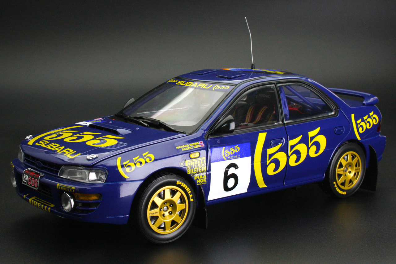 Subaru Impreza 555 - 555 Hong Kong Beijing Rally 1994 - Burns