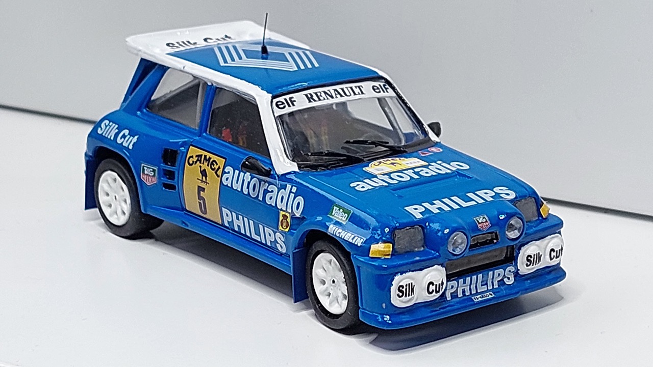 Renault 5 Maxi Turbo 4x4 - Rally RACE Avilés 1988 - Barreras