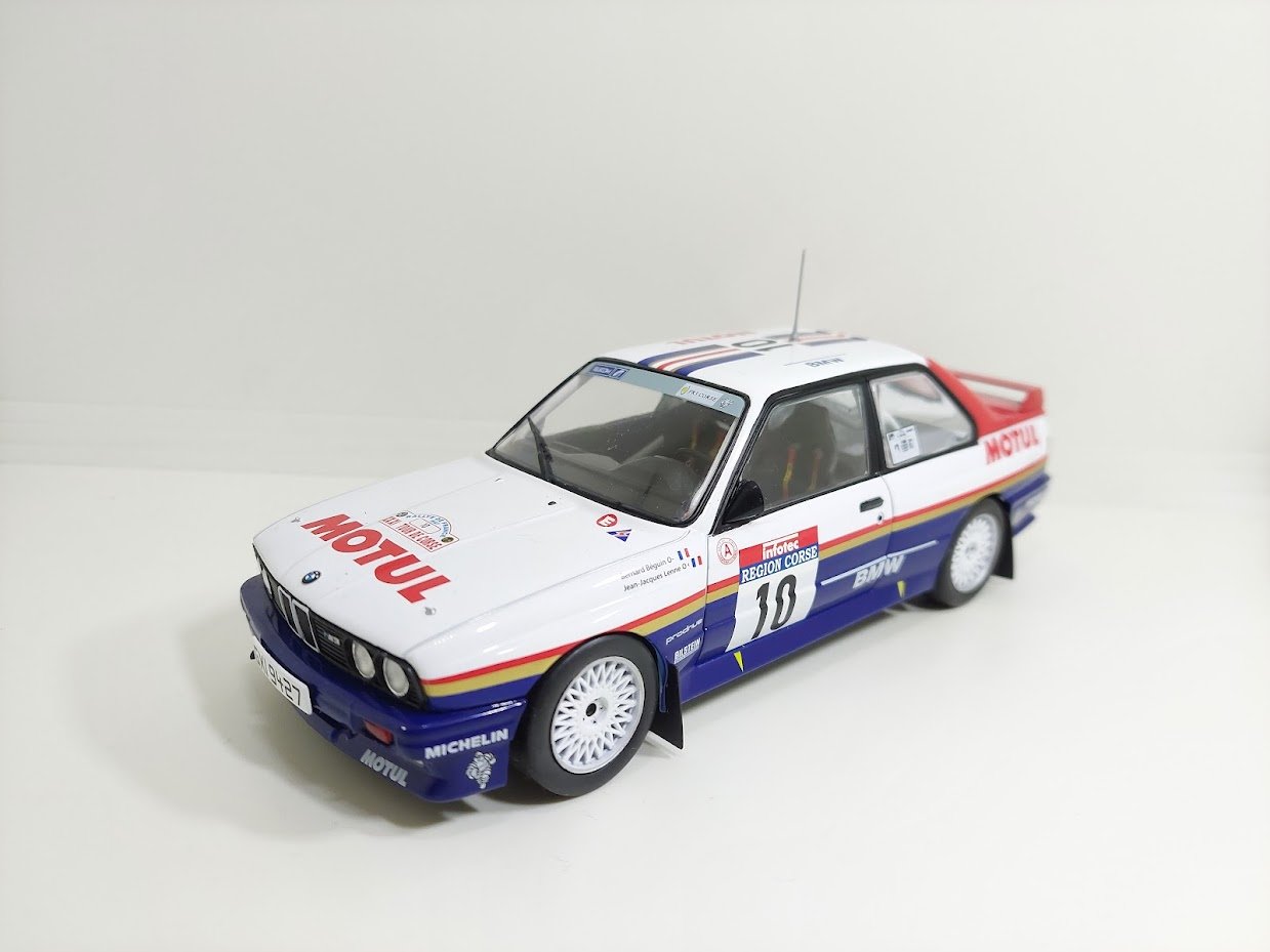 BMW M3 E30 - Tour de Corse - Rallye de France 1987 - Béguin - Lenne ...