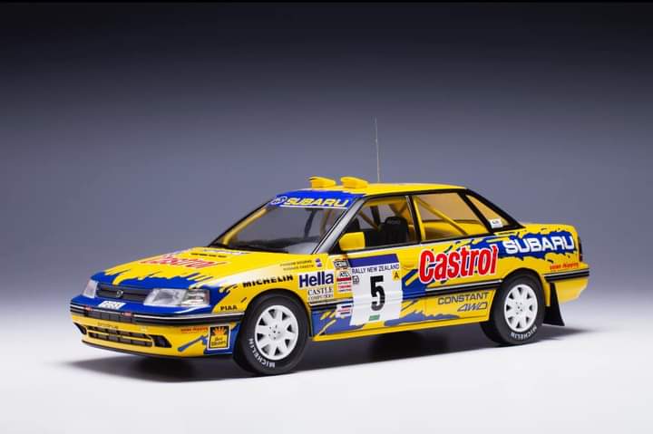 Subaru Legacy Rs Rothmans Rally New Zealand Bourne Freeth Ixo Rmc