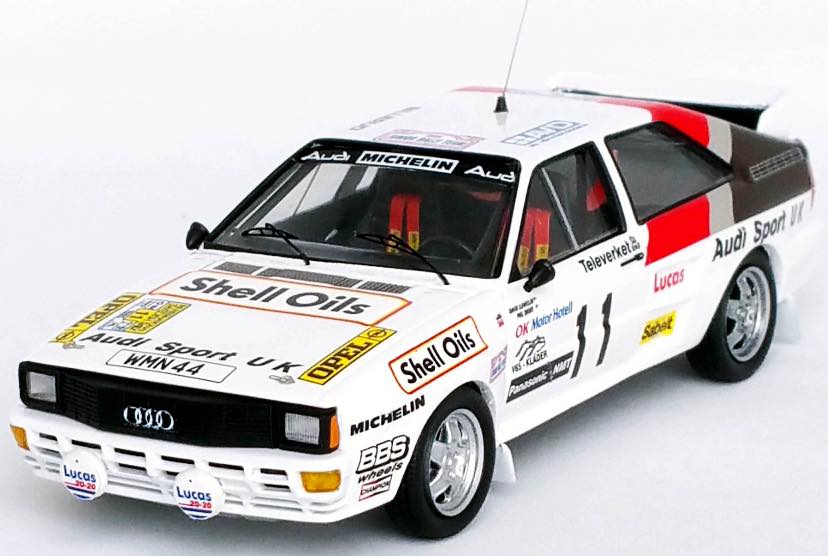 Audi Quattro A2 - International Swedish Rally 1985 - Llewellin - Short ...