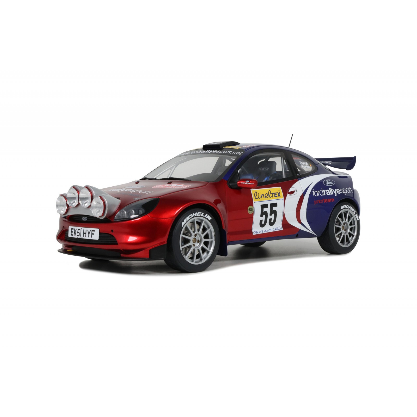 Ford Puma S1600 Rallye Automobile Monte Carlo 2002 Duval Fortin Otto mobile OT456