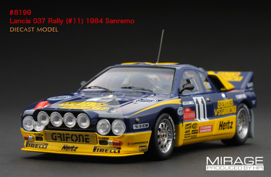 Lancia 037 Rally - Rallye Sanremo 1984 - Tabaton - Tedeschini