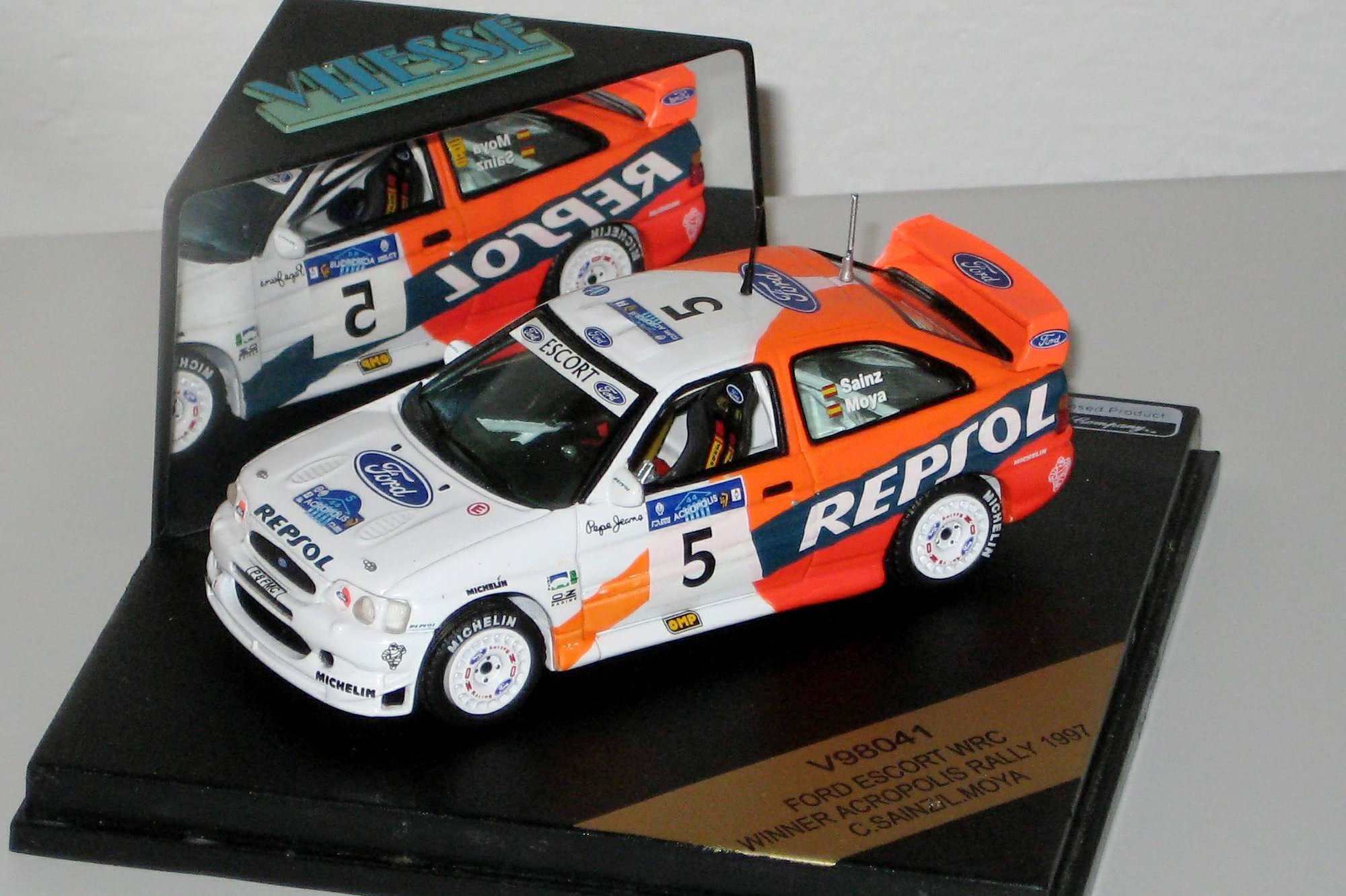 Ford Escort WRC - Acropolis Rally 1997 - Sainz - Moya - Vitesse 