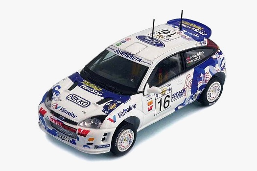 フラワーオブライフ SKID 1/43 フォーカスWRC モンテカルロ2000 No.6