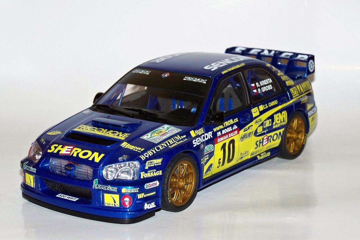 Subaru Impreza S9 WRC '03 - Mogul Šumava Rallye 2004 - Kresta 