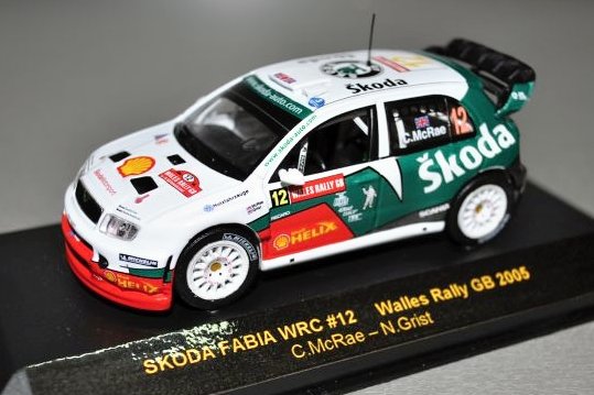 Škoda Fabia WRC - Wales Rally GB 2005 - McRae - Grist