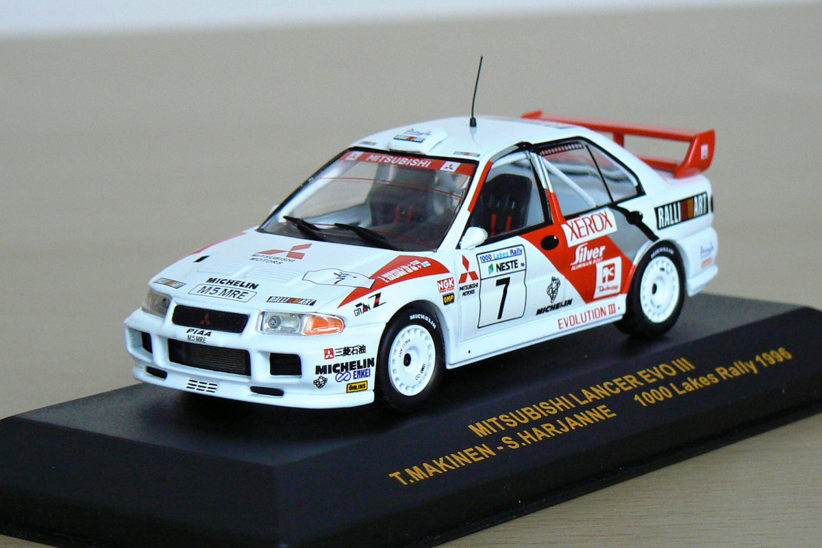 Mitsubishi Lancer Evo III - Neste 1000 Lakes Rally 1996 - Mäkinen