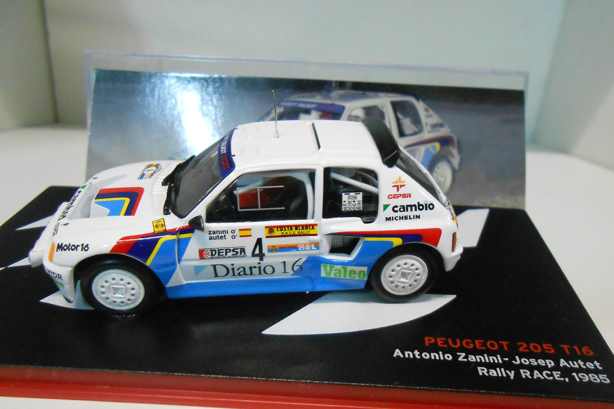 Peugeot 205 Turbo 16 - Rally RACE - Costa Blanca 1985 - Zanini - Autet ...