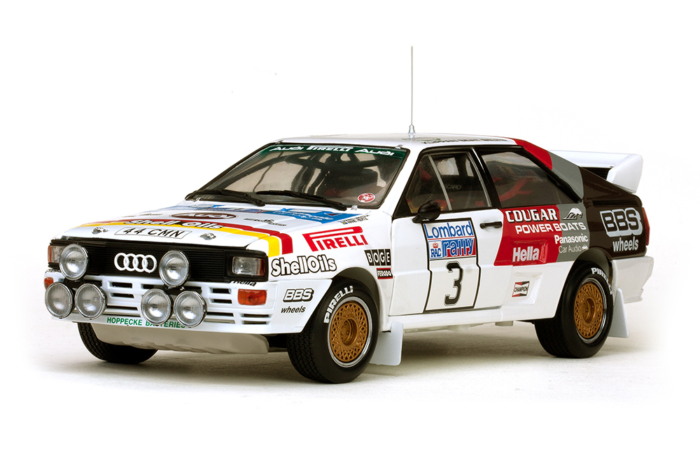 Audi Quattro A2 - Lombard Rac Rally 1984 - Mikkola - Hertz - Sun Star 4240