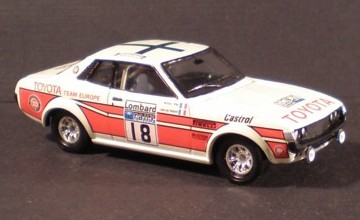 Toyota Celica RA21 - Lombard RAC Rally 1977 - Thérier - Vial - Solido