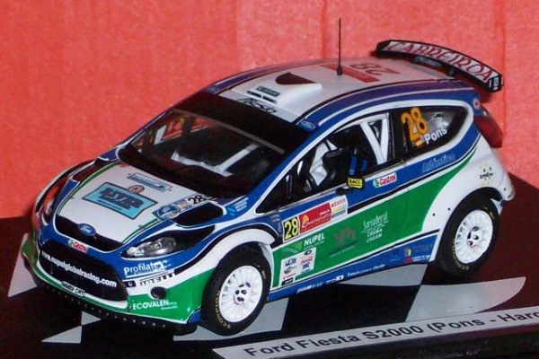 Ford Fiesta S2000 - Rally Mexico 2010 - Pons - Haro - Altaya